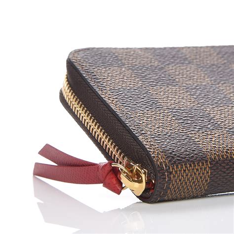 louis vuitton clemence wallet damier ebene|louis vuitton damier ebene original.